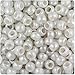 BeadTin Bridal Pearl 9mm Barrel Pony Beads (500pcs)
