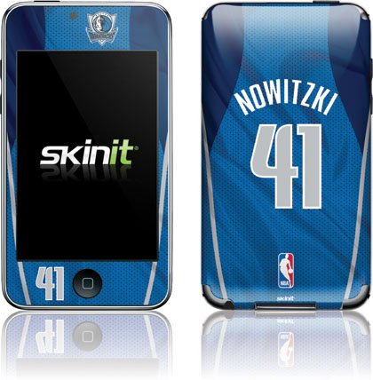 Skinit D. Nowitzki - Dallas Mavericks #41 Vinyl Skin for iPod Touch (2nd & 3rd Gen)