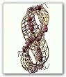 Mobius Strip by M.C. Escher 25.625"x21.75" Art Print Poster