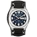 Field & Stream Men's Field Master Black Leather Strap Watch #F142GUSK