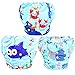 Wegreeco Baby & Toddler Snap One Size Adjustable Reusable Baby Swim Diaper (Â Sea-Elves, Large, 3 Pack)