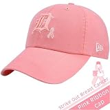 New Era Detroit Tigers Ladies Pink Ribbon Breast Cancer Awareness Hat