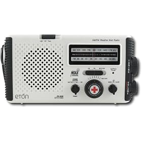 Eton American Red Cross FR405 Emergency Radio, White