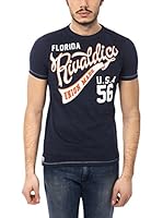 Rivaldi Camiseta Manga Corta (Azul Marino)