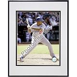 Photofile Los Angeles Dodgers Andruw Jones 2008 Batting Action - Matted 8x10 Photo in Aluminum Frame