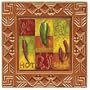 Chile Patchwork Drink Coasters - Style ATDG1