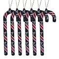 Atlanta Braves Candy Cane Ornament Set