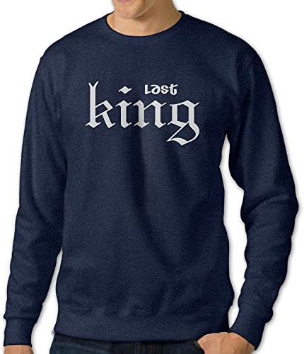 HUHA Last King Men's Crew Neck Sweatshirt Tops