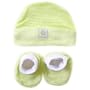 Luvable Friends Cap & Bootie Set in Pink