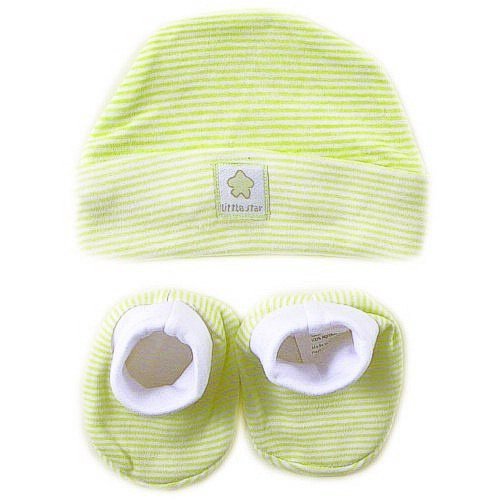 Luvable Friends Cap & Bootie Set