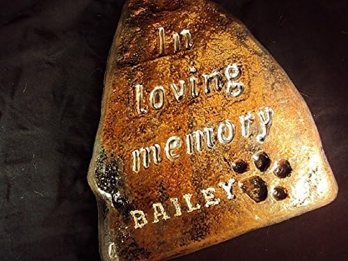 Beautiful Handmade Stone Pet Memorial