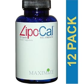 Lipo-Cal, Maximize, Maximum International, 90 Capsules, 12 bottles