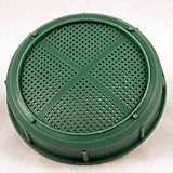Sprouting Strainer Lid - Fits Most Wide-mouth Mason, Kerr & Ball Canning / Pickling Jars - Perfect to Use for Sprouts & Sprouting in Salads. Convert Any Standard Jar Into a Sprouter. Growing Sprouts Is Healthy & Fun.