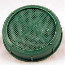 Sprouting Strainer Lid - Fits Most Wide-mouth Mason, Kerr & Ball Canning / Pickling Jars - Perfect to Use for Sprouts & Sprouting in Salads. Convert Any Standard Jar Into a Sprouter. Growing Sprouts Is Healthy & Fun.