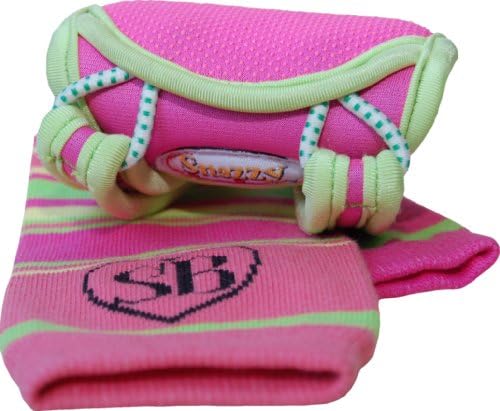 Snazzy Baby Special Value Kneepads and Leg Warmers, Pink Pizzaz