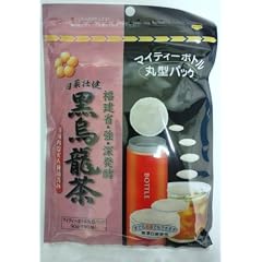 日薬壮健 マイボトル用丸型パック 黒烏龍茶 30P×20袋