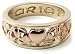 Clogau 9ct Yellow & Rose Gold CGR01 Ladies Love Vine Ring
