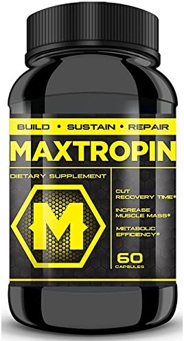 Maxtropin - Single Bottle - Elevated Workouts &amp; Incredible Thermogenics with Maxtropin the "beast mode" formula for massive gains and better metaboregulation.