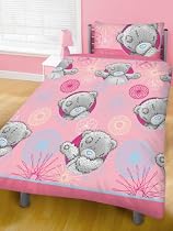 Me To You Tatty Teddy Socks Duvet Cover Set, Multi, Single