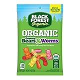 UPC 041420108136 product image for Black Forest Organic Gummy Bears and Worms, 4 Ounce Peg Bag -- 12 per case. | upcitemdb.com