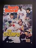 Dan Gladden, Roy Smalley & Minnesota Twins Players Autographed November 2, 1987 Sports Illustrated Magazine
