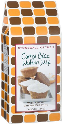 Stonewall Kitchen Carrot Cake Muffin Mix With Cream Cheese Frosting, 16.5-Ounce Boxes... by Stonewall Kitchen