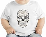 Sugar skull オーガニックベビーTシャツ 12 - 18 Months