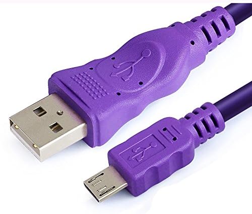 NorgeMont HeavyDuty Series 2016: Micro USB Cable 10ft for Xbox One &amp; PS4 CONTROLLER CABLE Extra Long, Super Strong, Durable and Tight Hold Purple Micro USB cable 10ft
