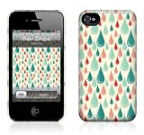iPhone 4/4S ケース【GELASKINS】【ポリカーボネート製ハードカバー】【Rain Drops】【お取り寄せ納期3週間前後】 rain