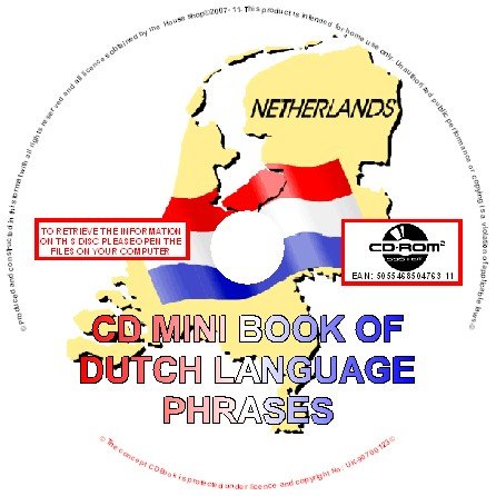 CD Mini Phrase Book Of Dutch Language Phrases
