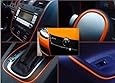 Jackey Awesome&reg;3D DIY Automobile Car motor Interior Exterior Decoration Moulding Trim Strip line Sticker-Orange