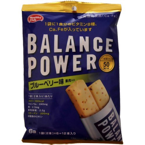 バランスパワー ブルーベリー味(果肉入り) 6袋(12本)