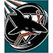 San Jose Sharks NHL Royal Plush Raschel Blanket (700 Series) (50x60)