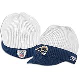 NFL St. Louis Rams Blue/White Billed Beanie Hat Cap