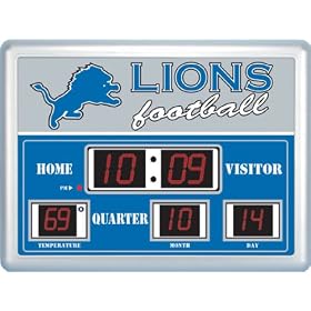 Licensed NFL� Outdoor Indoor Scoreboard by TEAM SPORTS AMERICA
