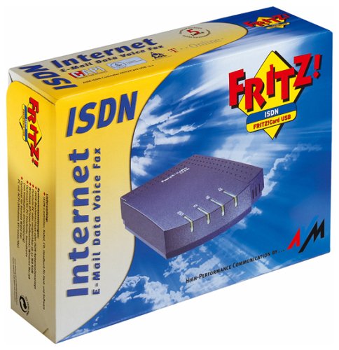 AVM FRITZ!Card USB V2.1 externes ISDN-Modem für den USB-Anschluss AVM FRITZ!Card USB V2.1 externes ISDN-Modem für den USB-Anschluss