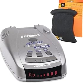 BELTRONICS RX65 Professional Series ULTIMATE Radar Laser Safety Detector RED Display and... by Beltronics