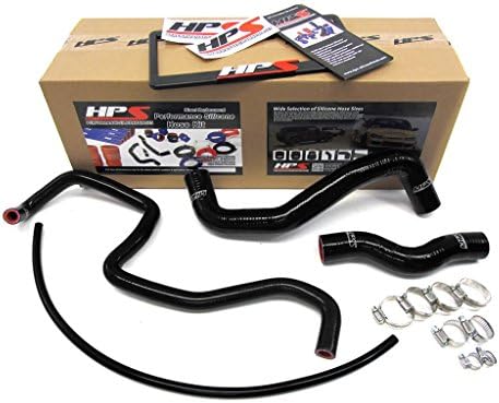 Nissan 03-06 350Z HPS Black Reinforced Silicone Radiator Hose Kit Coolant