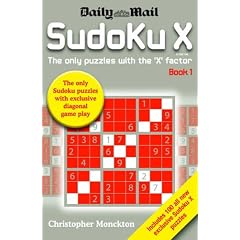 Sudoku X: Bk. 1: The Only Puzzle with the X Factor: Bk. 1