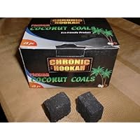 Chronic Coals Hookah Natural Coconut Charcoals 48pc
