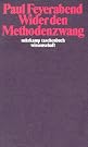 Wider den Methodenzwang