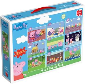 Peppa Pig - 9 in 1 Bumper Pack of Jigsaw Puzzles