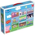 Peppa Pig - 9 in 1 Bumper Pack of Jigsaw Puzzles