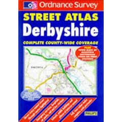 Ordnance Survey Derbyshire Street Atlas (OS / Philip's street atlases)