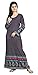 Women's Trendy Printed Round Neck Kaftans Abayas Multiple Colors & Designs
