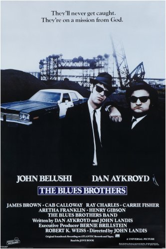Produkt-Bild: Empire 203717 Blues Brothers - One Sheet Poster - John Belushi - Dan Aykroyd, Musik Poster ca. 91,5 x 61 cm