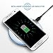 Seneo Wireless Charger QI Wireless Charging Pad for Samsung Galaxy and All QI-Enabled Devices
