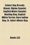 Extinct Dog Breeds: Alaunt, Alpine Spaniel, English Water Spaniel, Hunting Dog, English White Terrier, Hare Indian Dog, St. John's Water D