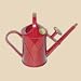 Bosmere V130GR Haws Heritage Indoor Plastic 1 -Liter Watering Can, 2-Pint, Green