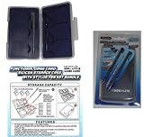 NINTENDO DS & Lite BLACK 9 x CARD CASE & STYLUS